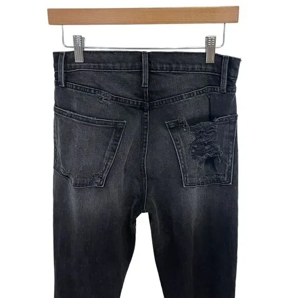 Frame Button Fly Jeans - Picture 6 of 7